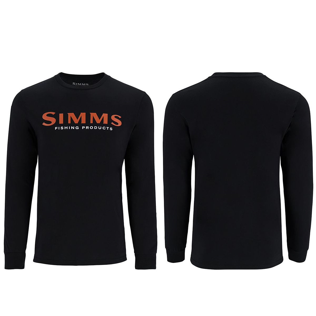 Реглан Simms Logo Shirt LS Jet Black L