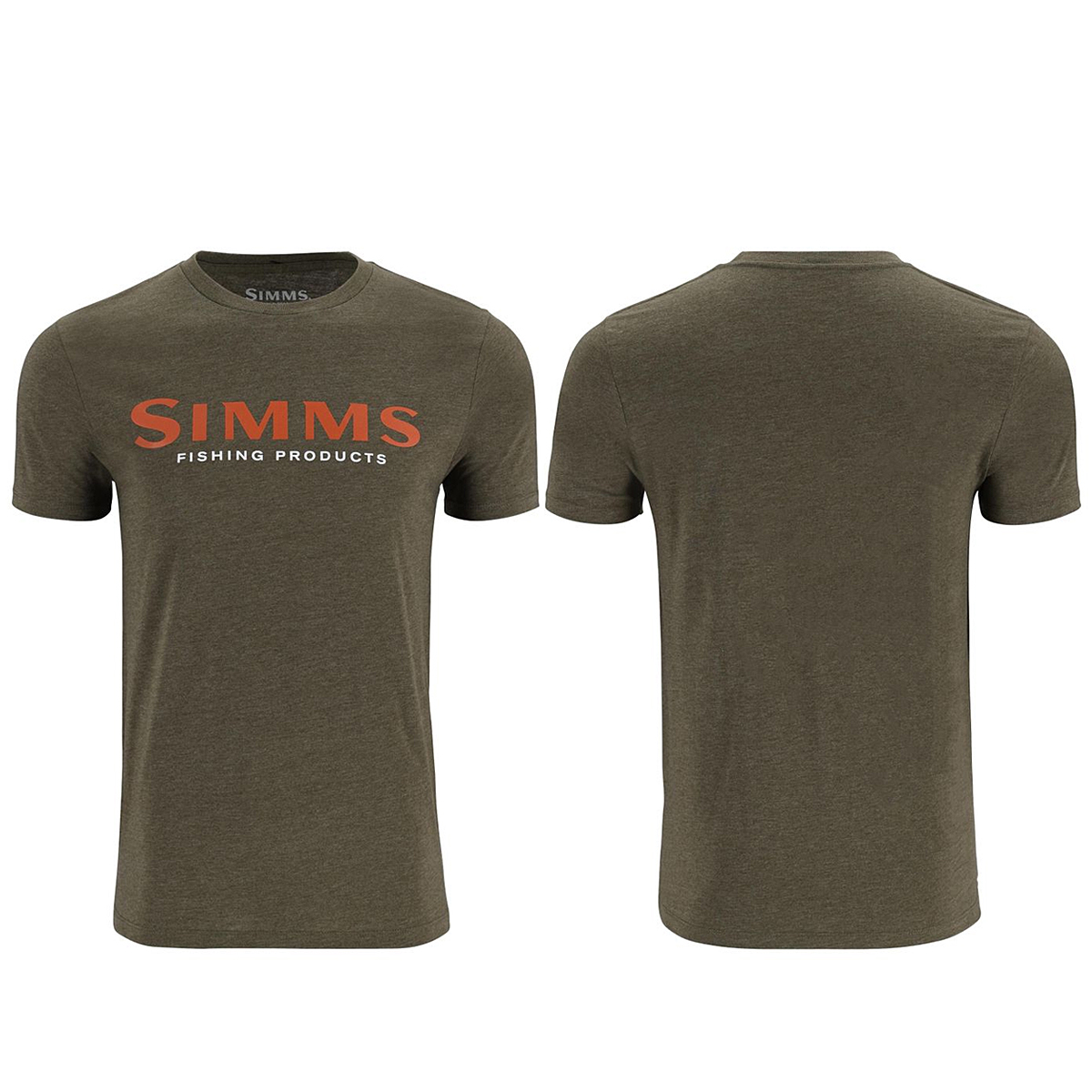 Футболка Simms Logo T-Shirt Loden Heather S