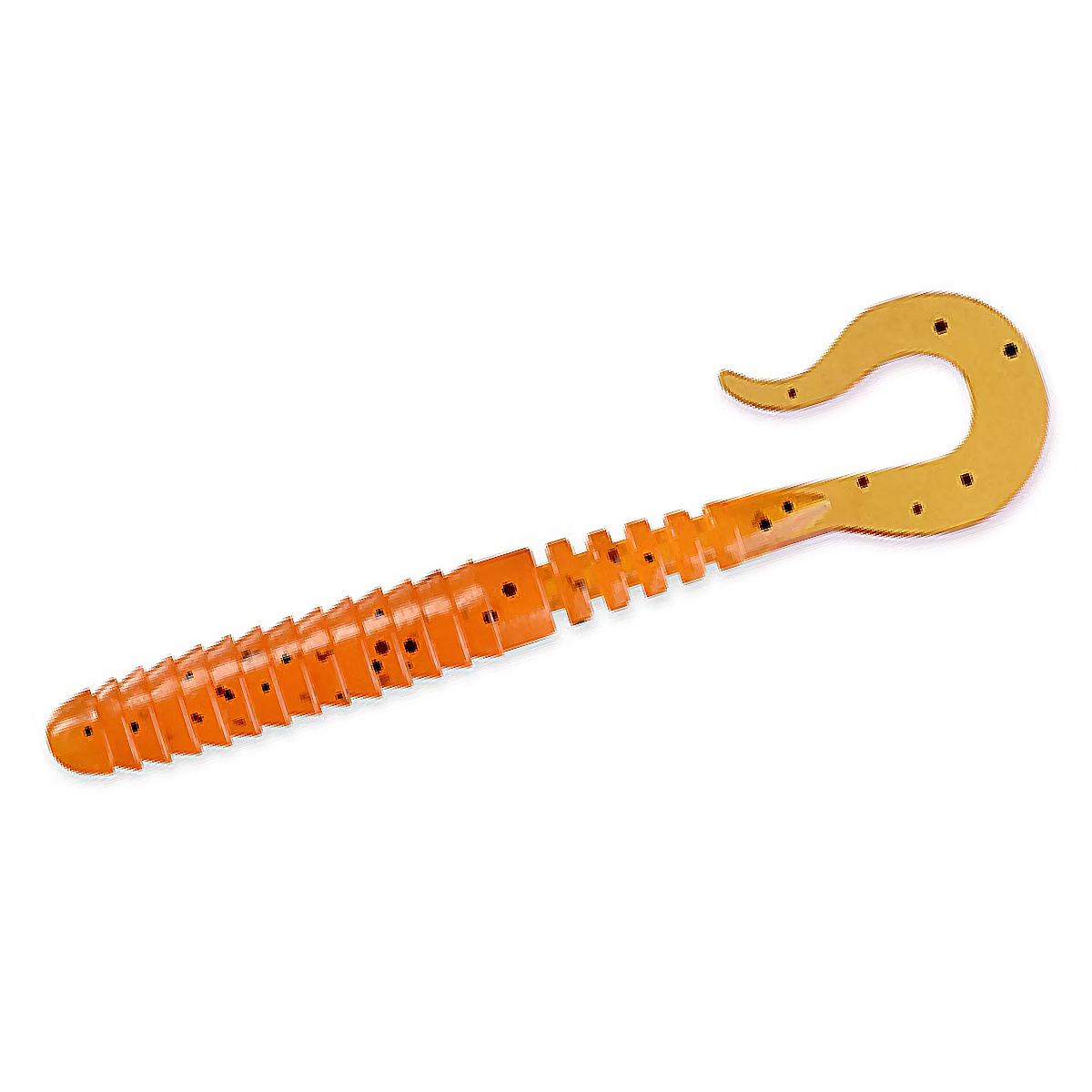 Силикон FishUp Vipo 3.6" 8pc #049 Orange Pumpkin/Black
