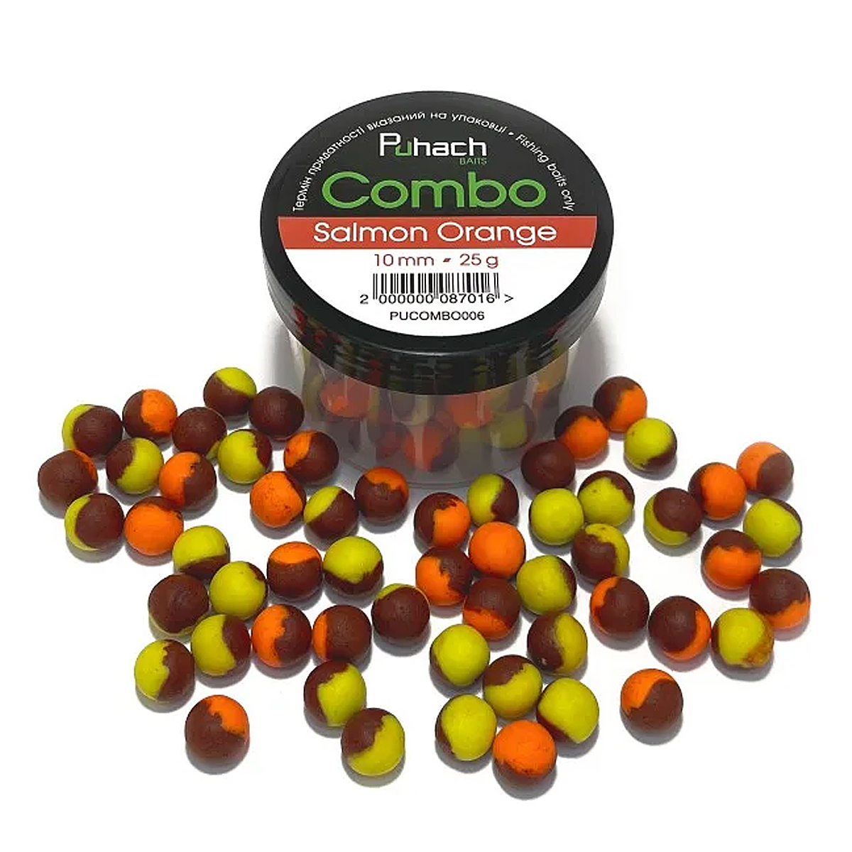 Бойли Puhach Combo 10mm 25g Salmon Orange