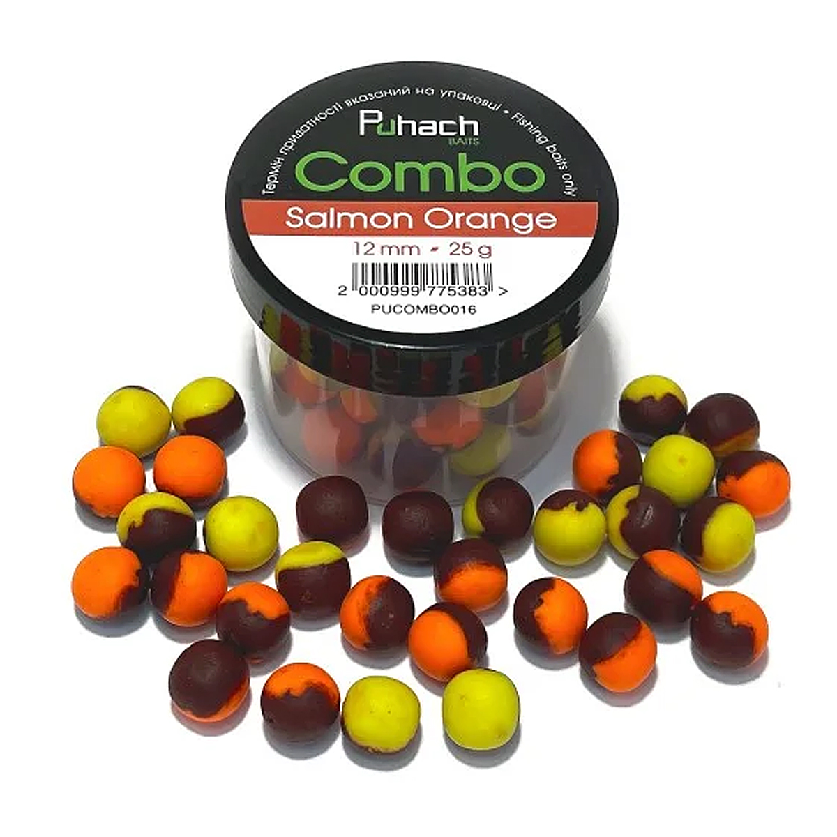 Бойли Puhach Combo 12mm 25g Salmon Orange