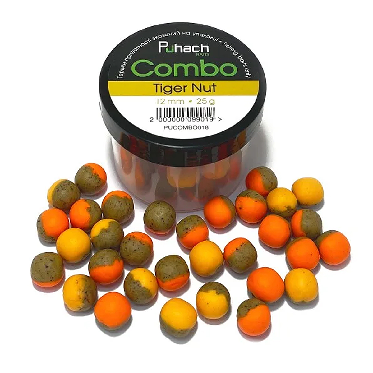 Бойли Puhach Combo 12mm 25g Tiger Nut