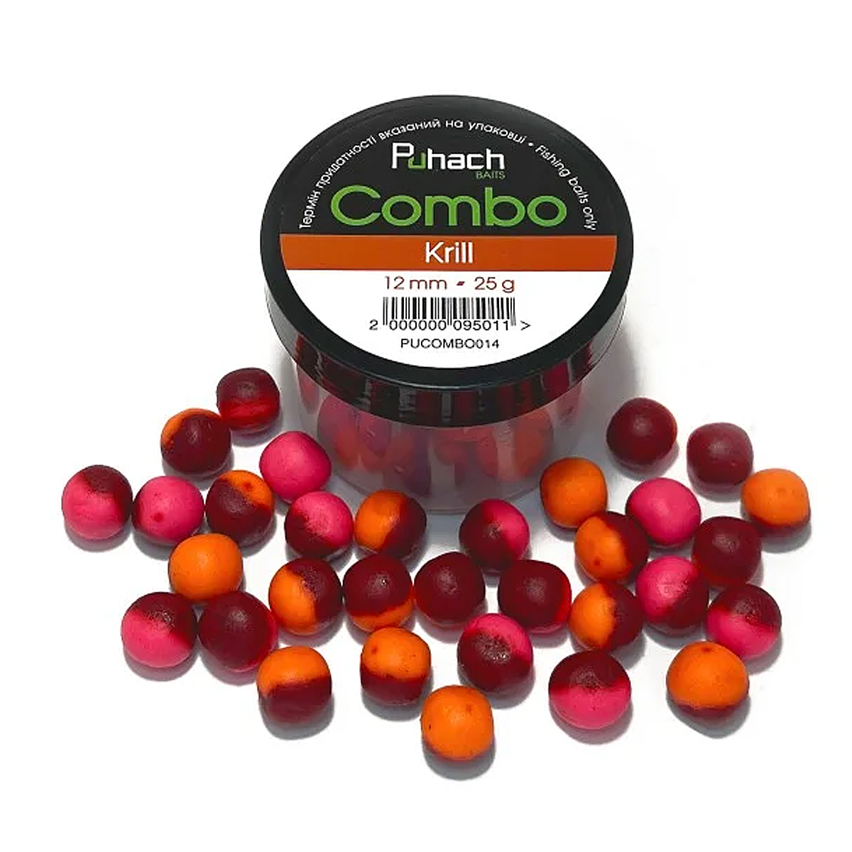 Бойли Puhach Combo 12mm 25g Krill