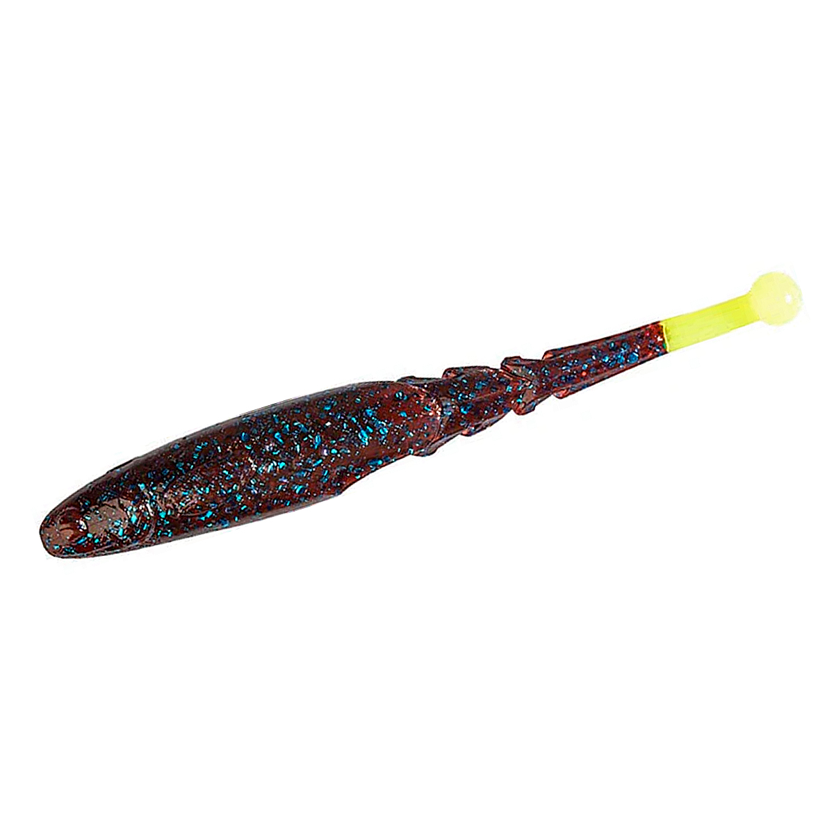 Плавающий силикон ZMAN Big Ballerz 5" 4pc #Plump/Chartreuse Tail