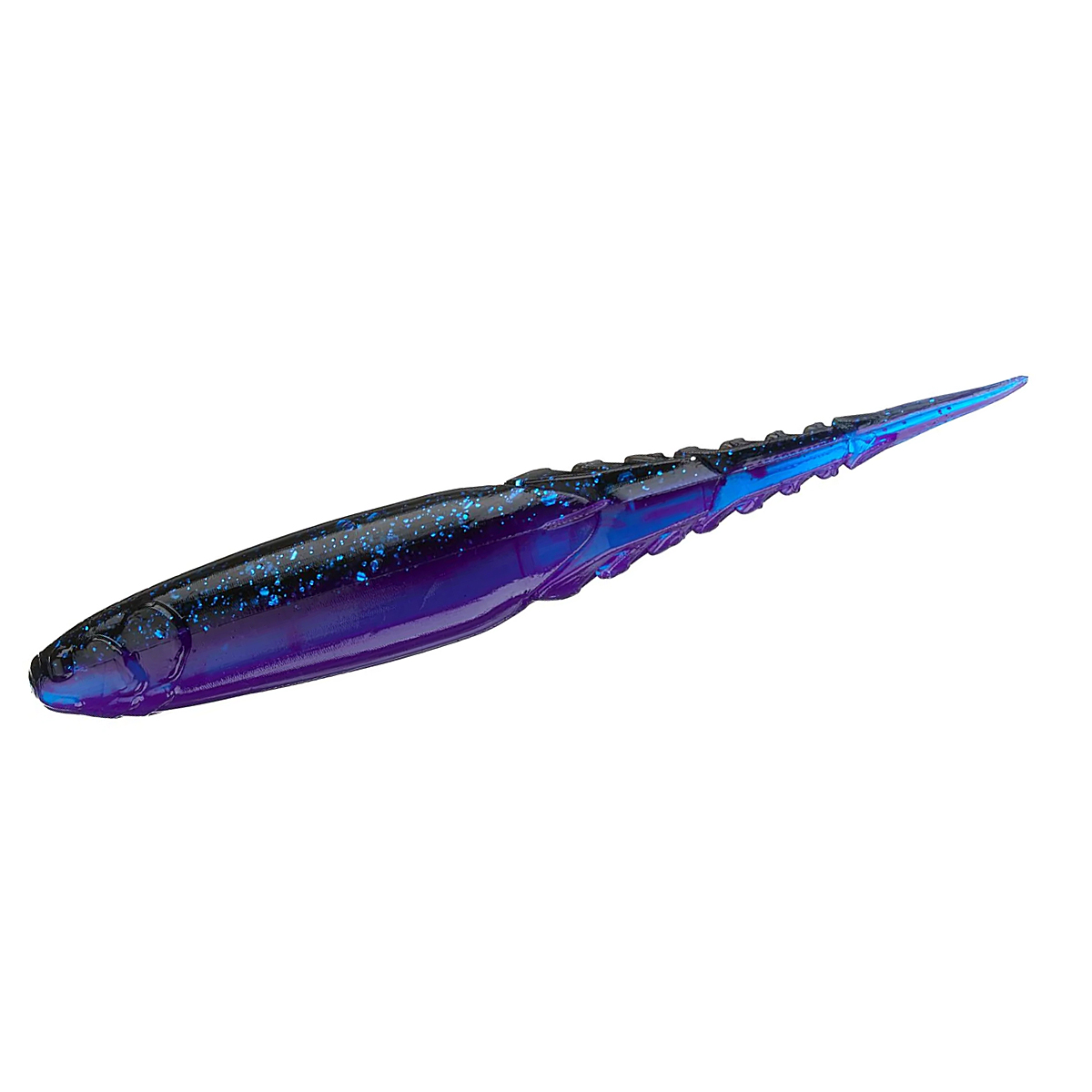 Плаваючий силікон ZMAN Chatterspike 4.5" 5pc #Black/Blue