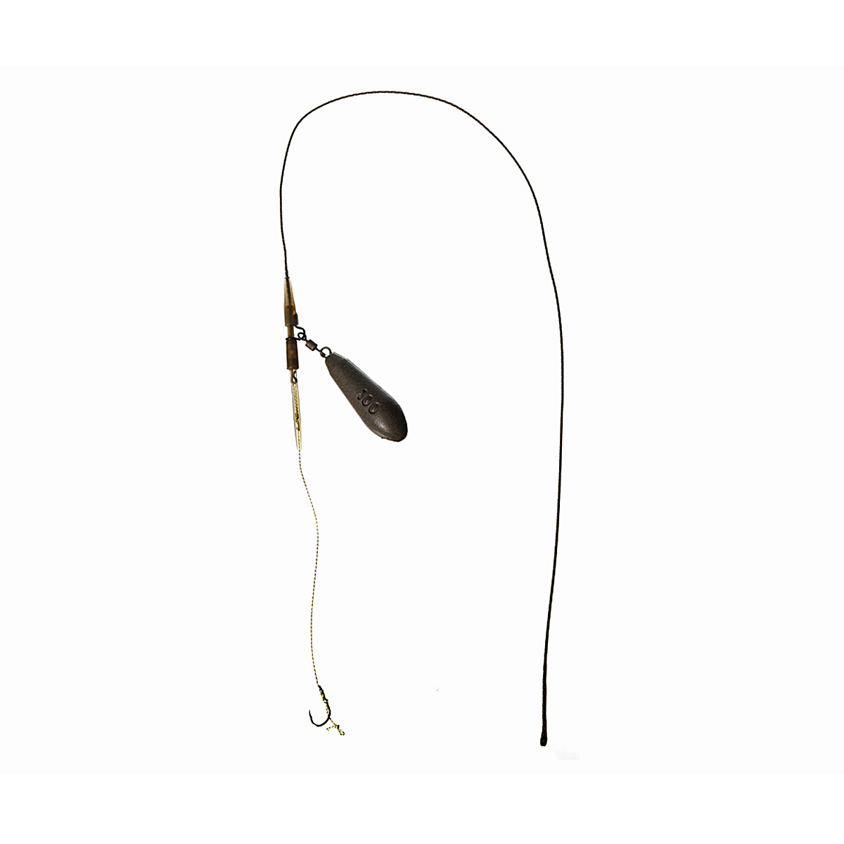 Монтаж на лідкорі Carp Pro HD Safety Lead Clip №6 100g