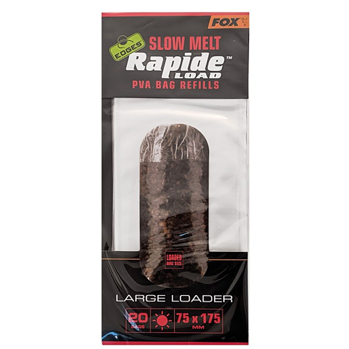 ПВА пакети Fox Edges Slow Melt Refills 75x175mm Bags 20pcs