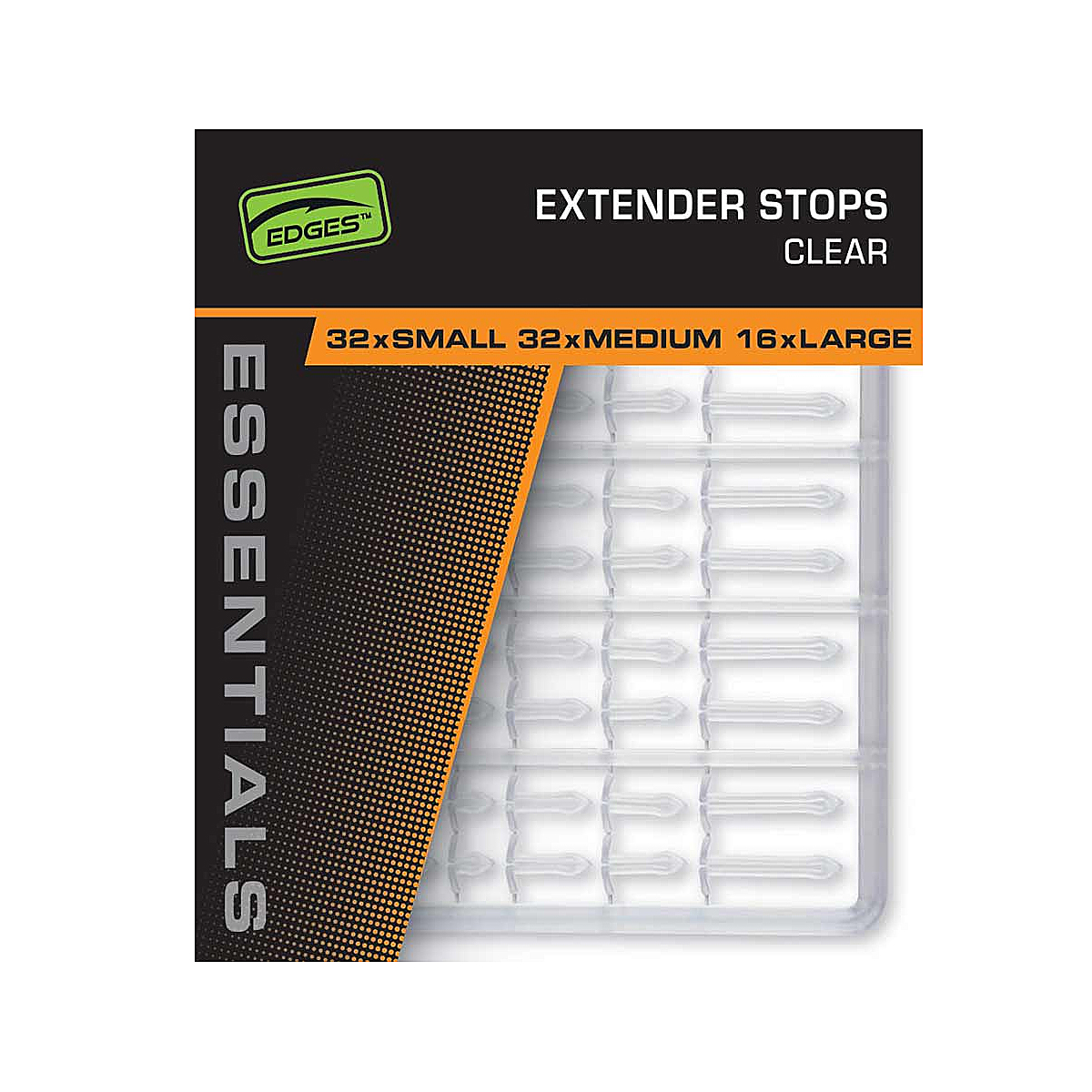 Стопор Fox Edges Extender Stops 80pcs #Clear