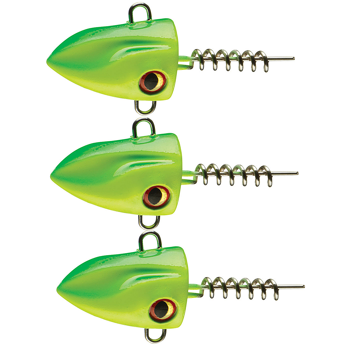 Вантаж штопор Daiwa Prorex Screw-In Pelagic Head 30g 3pcs #Lime Chartreus