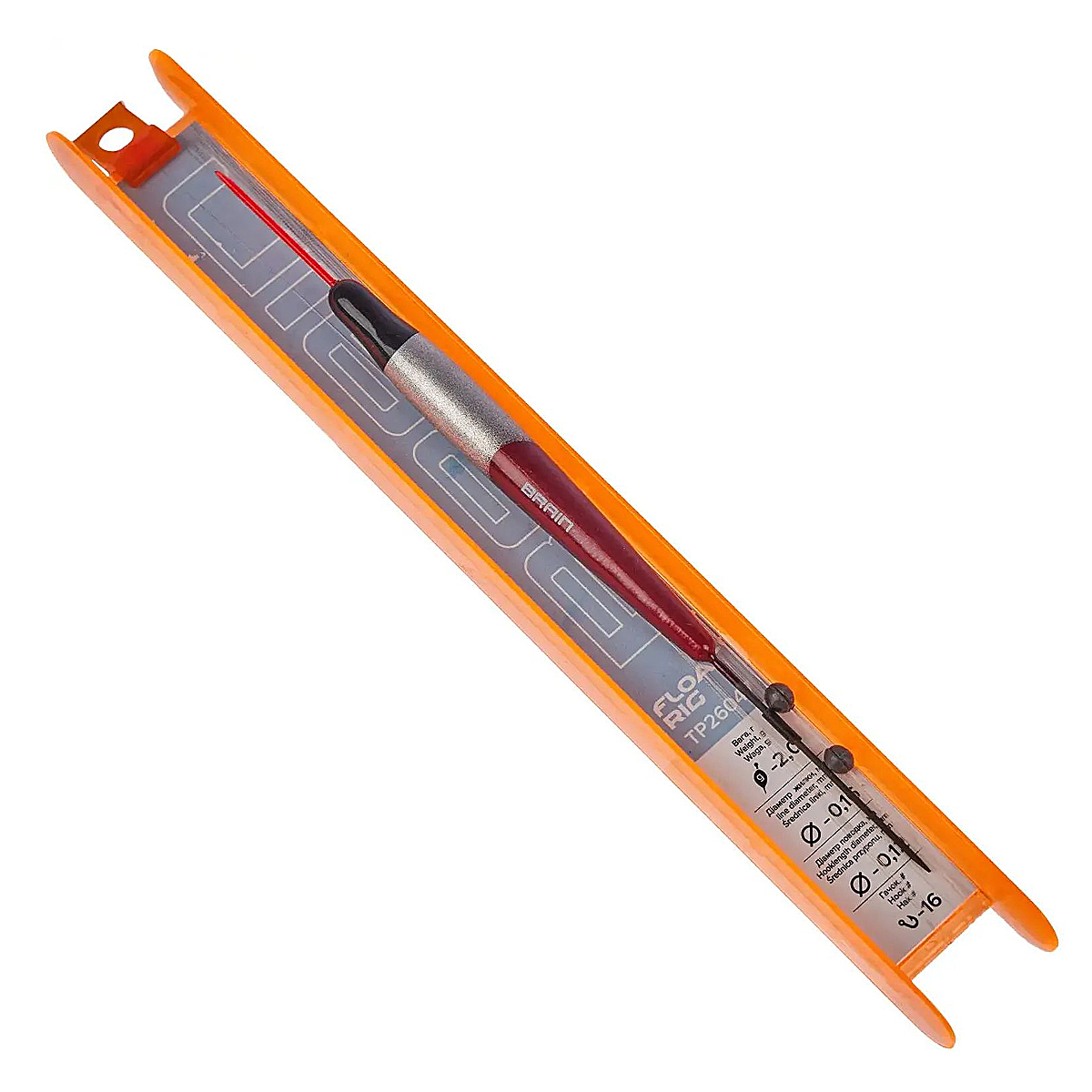 Оснаcтка поплавочная Brain TP26047 4g 0.14 0.14mm №12