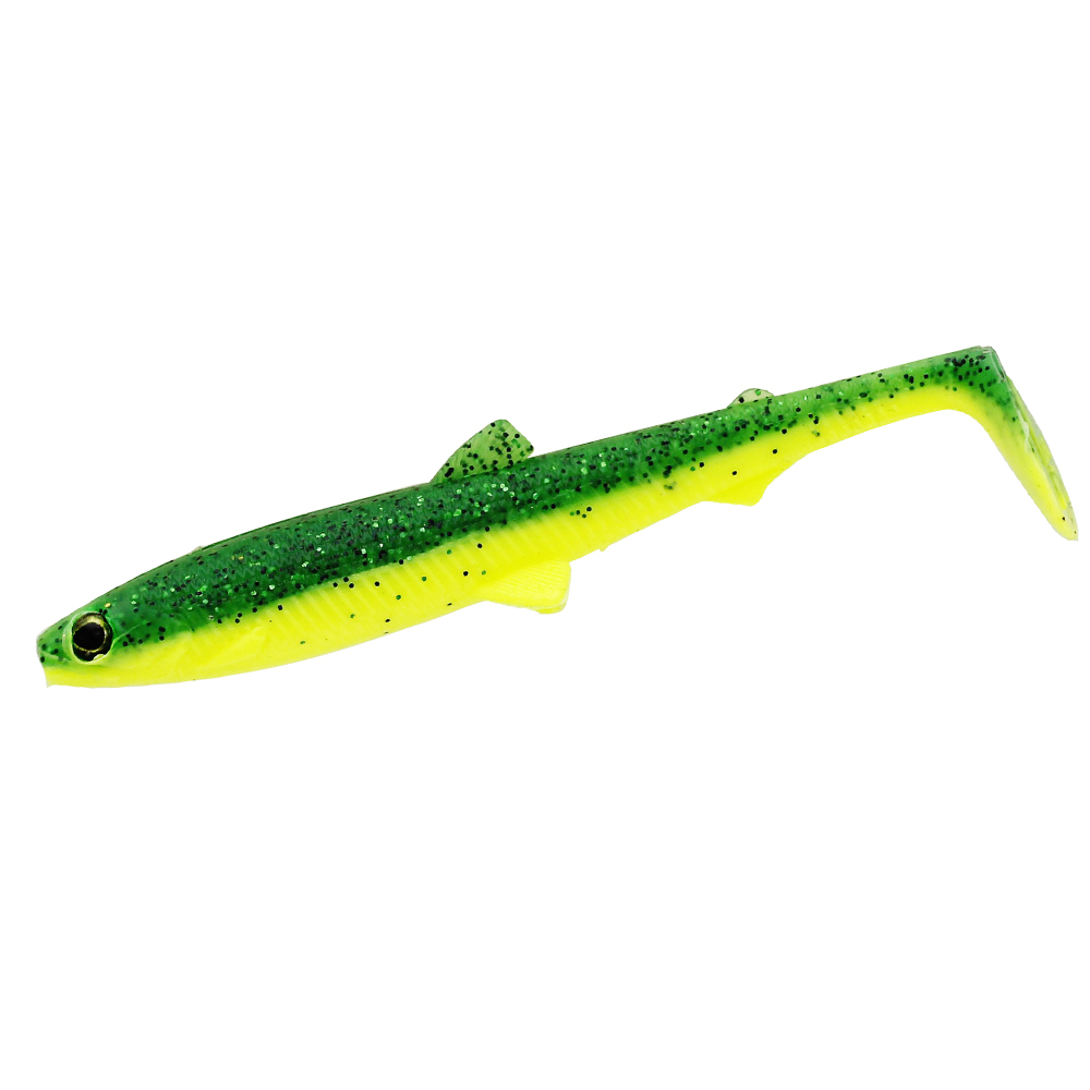 Силікон Westin BullTeez Shadtaill Box 9.5cm 7g #Holy Chartreuse фото 11