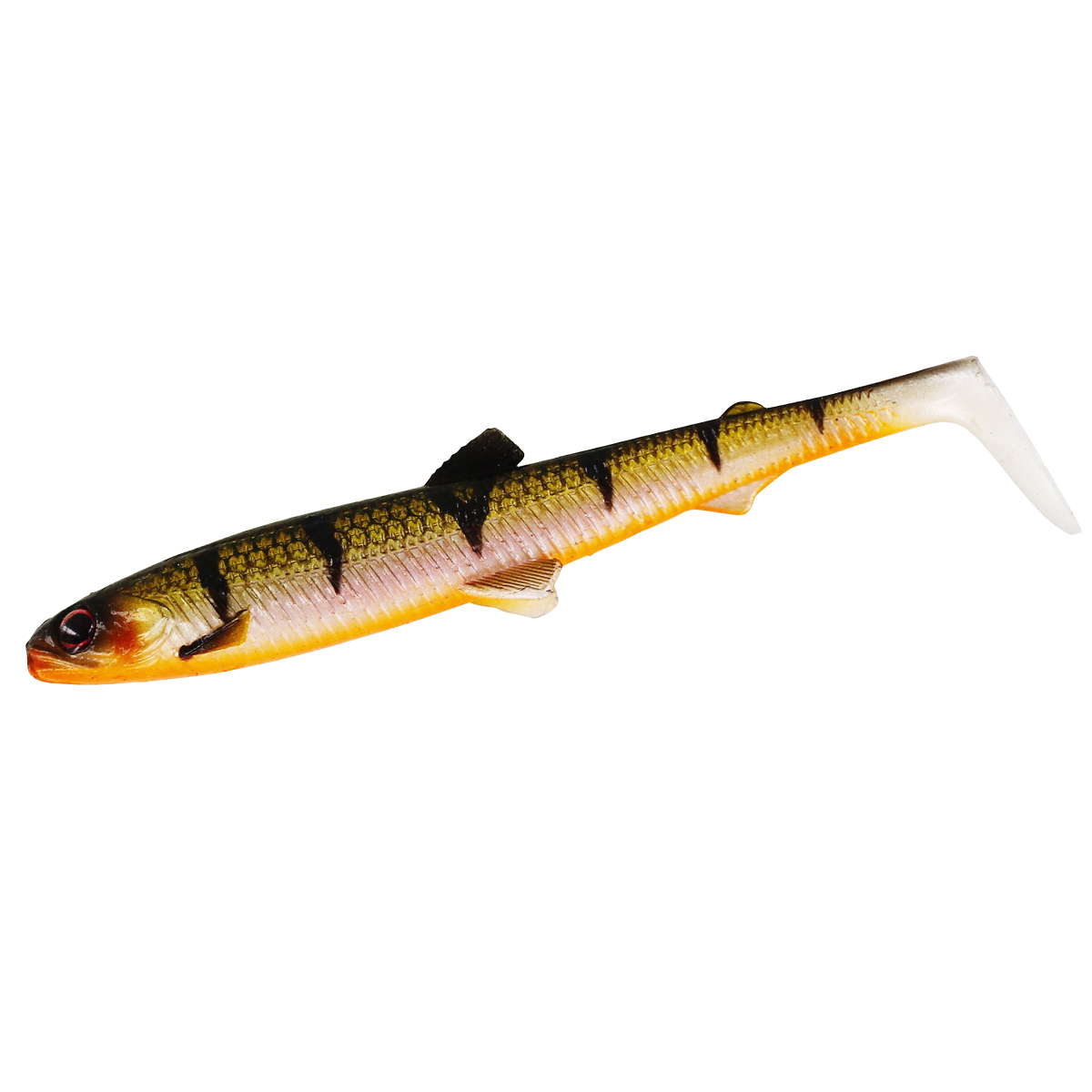 Силикон Westin BullTeez Shadtaill Box 9.5cm 7g #Tiger Perch фото 18