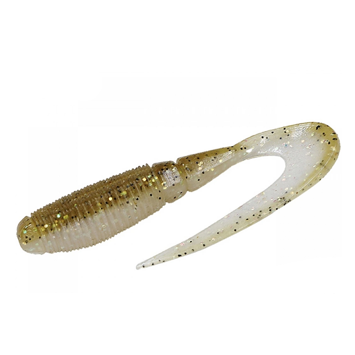 Силикон Jackall Rhythm Grub 2.4" 5pcs #Prism Shad