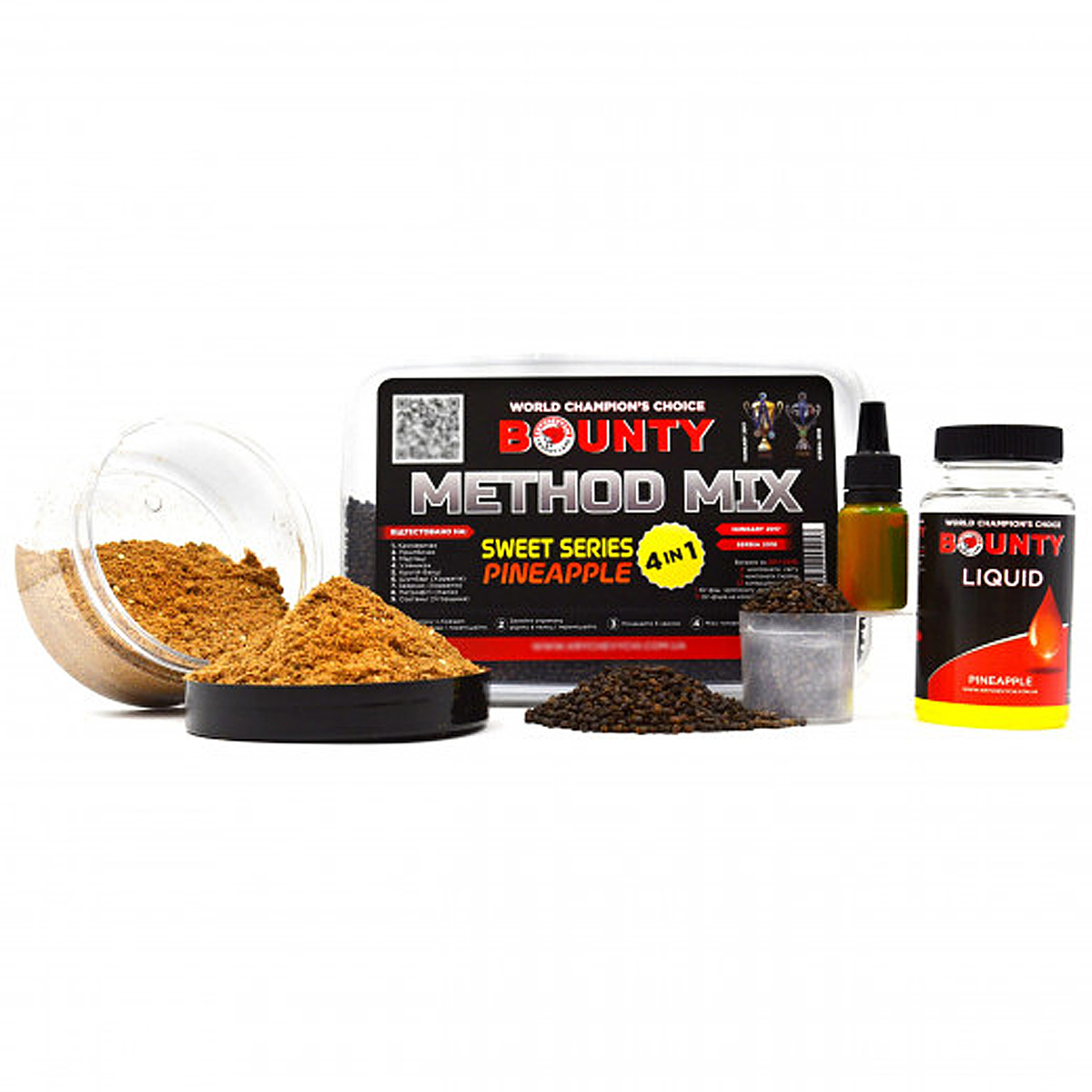 Прикормка Bounty Method Mix4in1 Red Salmon фото 11