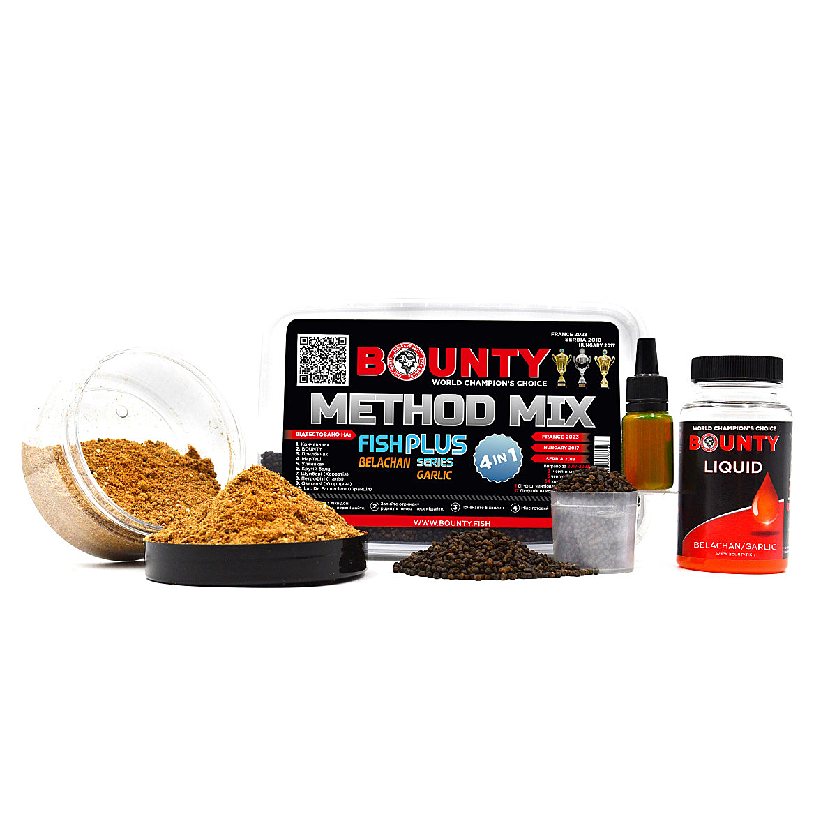 Прикормка Bounty Method Mix4in1 Red Salmon фото 16