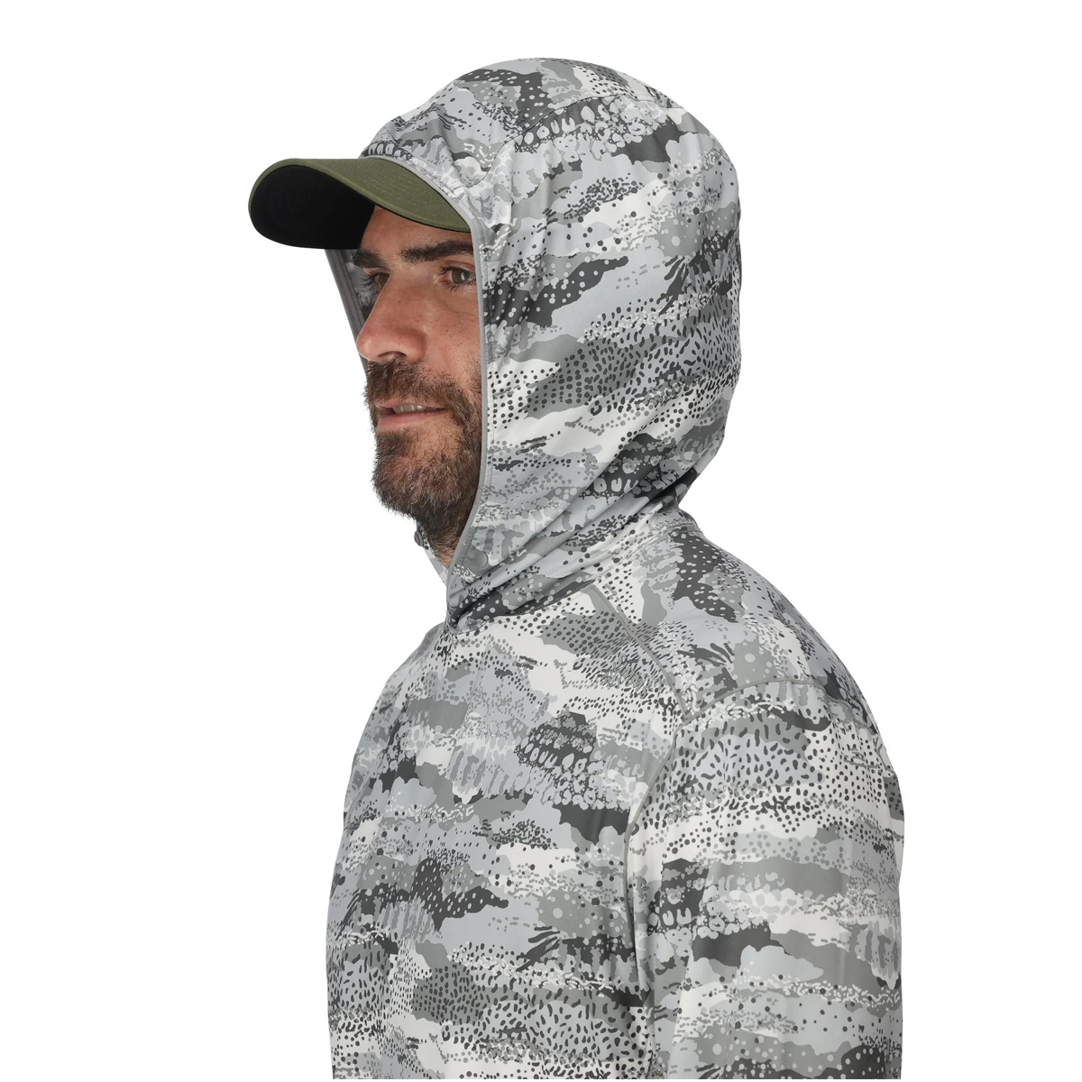 Худи Simms BugStopper SolarFlex Hoody Shroud Selvedge M фото 3