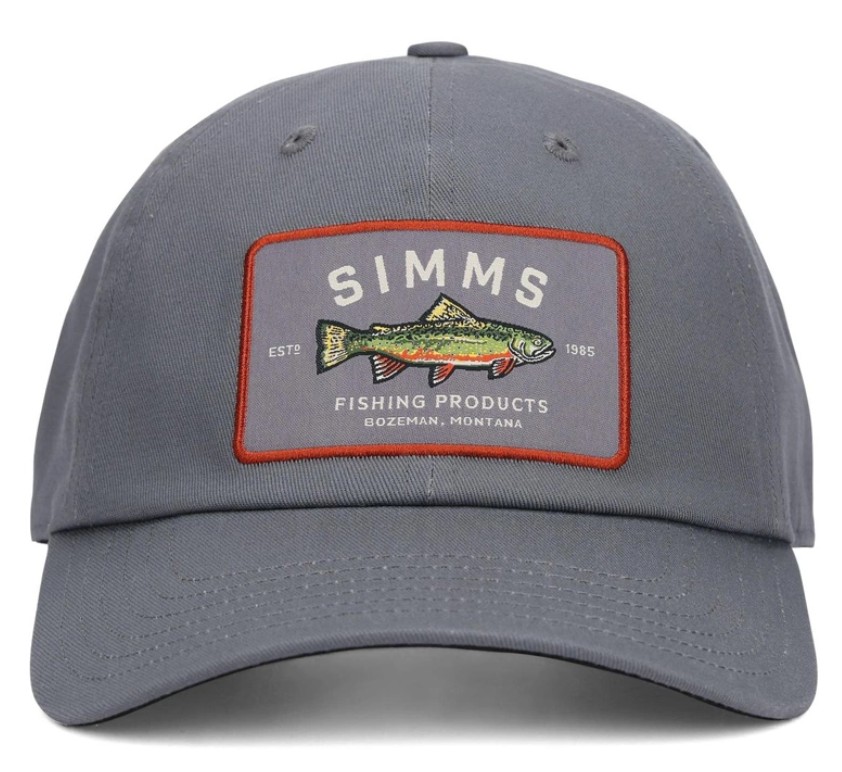 Кепка Simms Single Haul Cap Gunmetal Trout