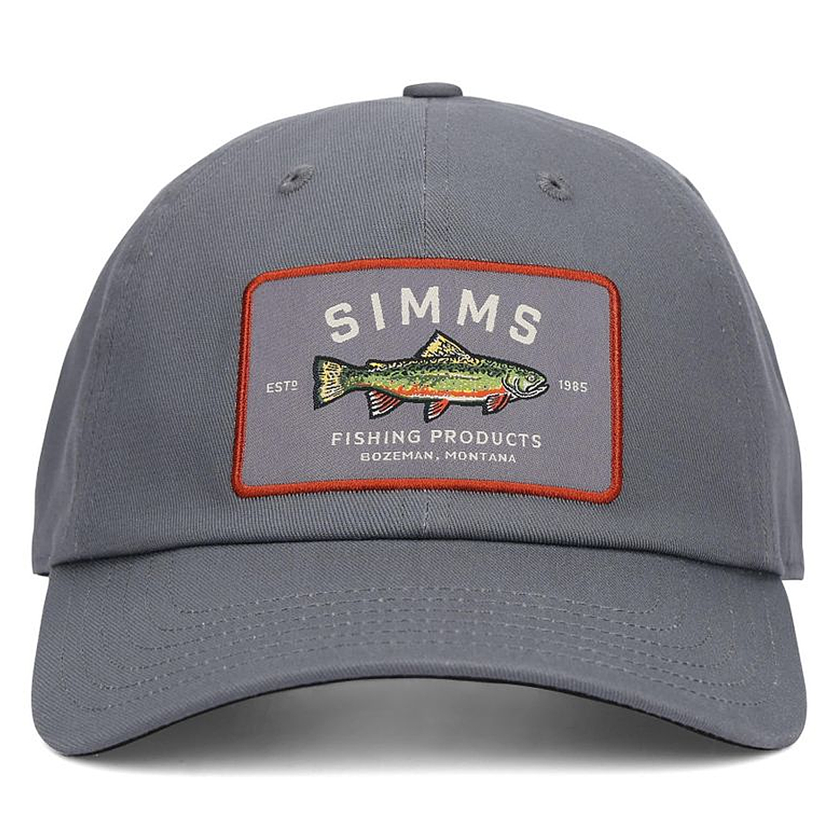 Кепка Simms Single Haul Cap Gunmetal Trout фото 2