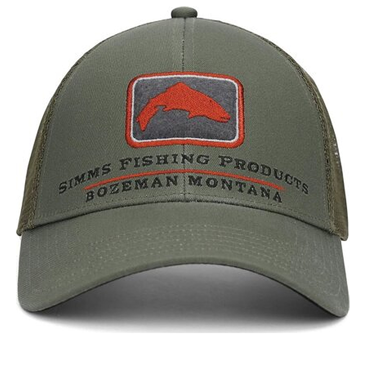 Кепка Simms Trout Icon Trucker Smokey Olive