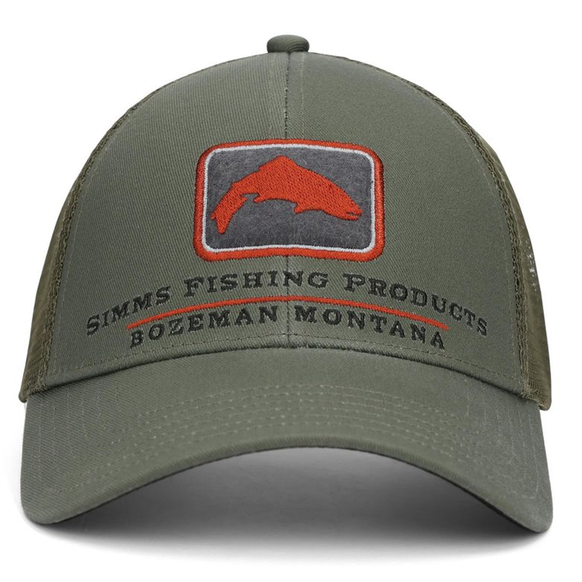 Кепка Simms Trout Icon Trucker Smokey Olive фото 2