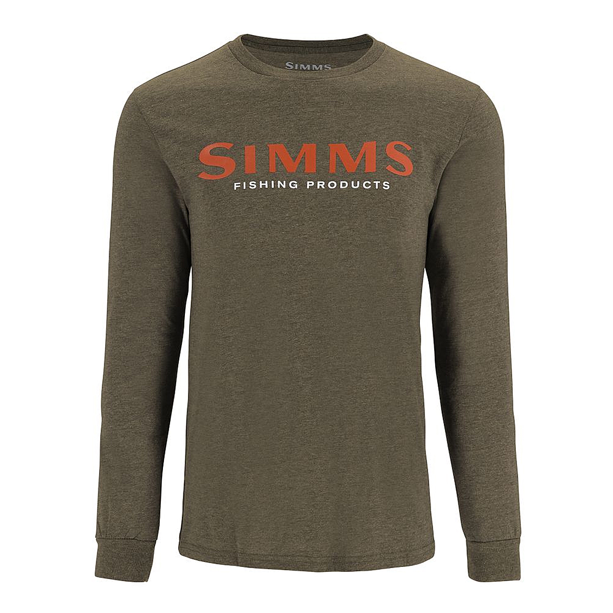 Реглан Simms Logo Shirt LS Loden Heather M фото 2