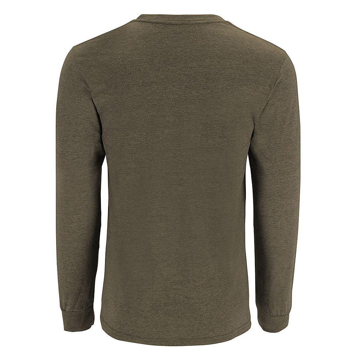 Реглан Simms Logo Shirt LS Loden Heather M фото 3