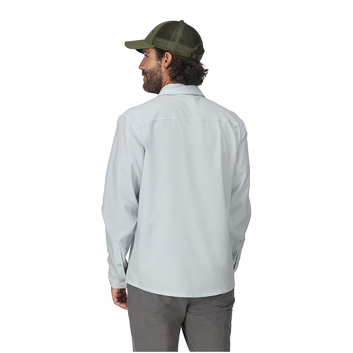 Сорочка Simms No-See-Um Bugstopper Shirt Bimini Blue Heather L фото 2
