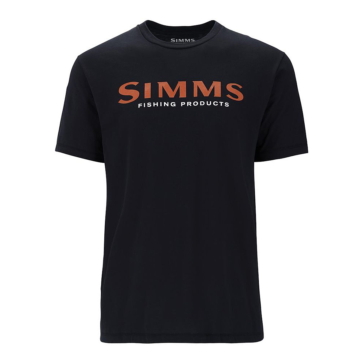 Футболка Simms Logo T-Shirt Jet Black L фото 2