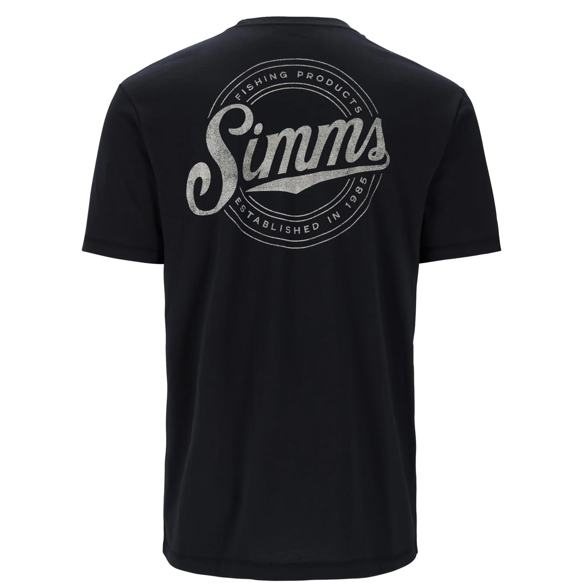 Футболка Simms Circle Lockup T-Shirt Black S фото 3