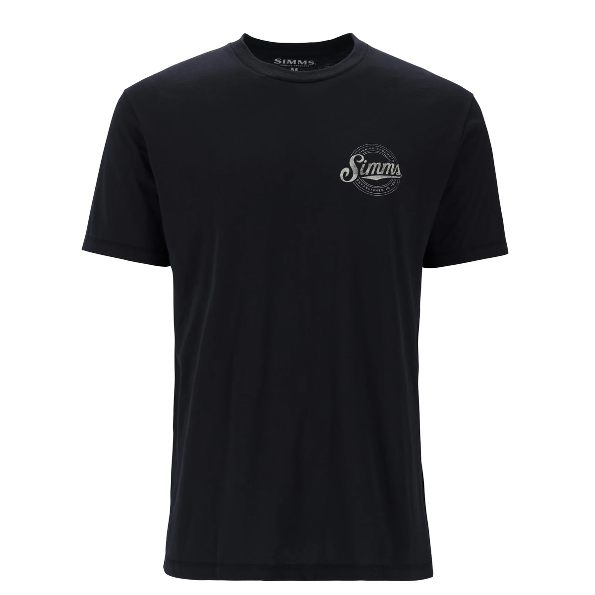 Футболка Simms Circle Lockup T-Shirt Black L фото 2