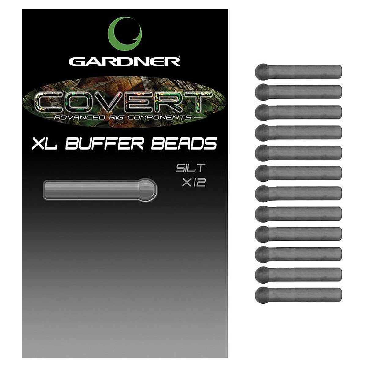 Отбойник Gardner Covert XL Buffer Beads C-Thru Black/Silt