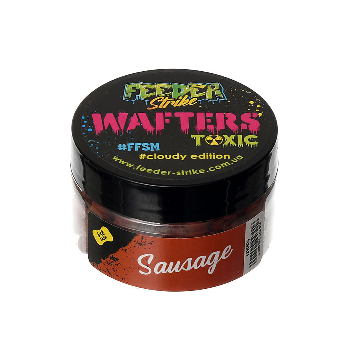 Бойлы Feeder Strike Wafters Toxic 6x8mm Sаusege
