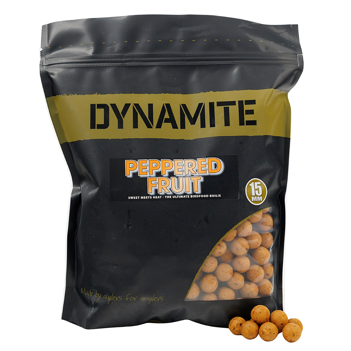 Бойлы Dynamite Baits Peppered Squid Boilies 20mm 1kg фото 6