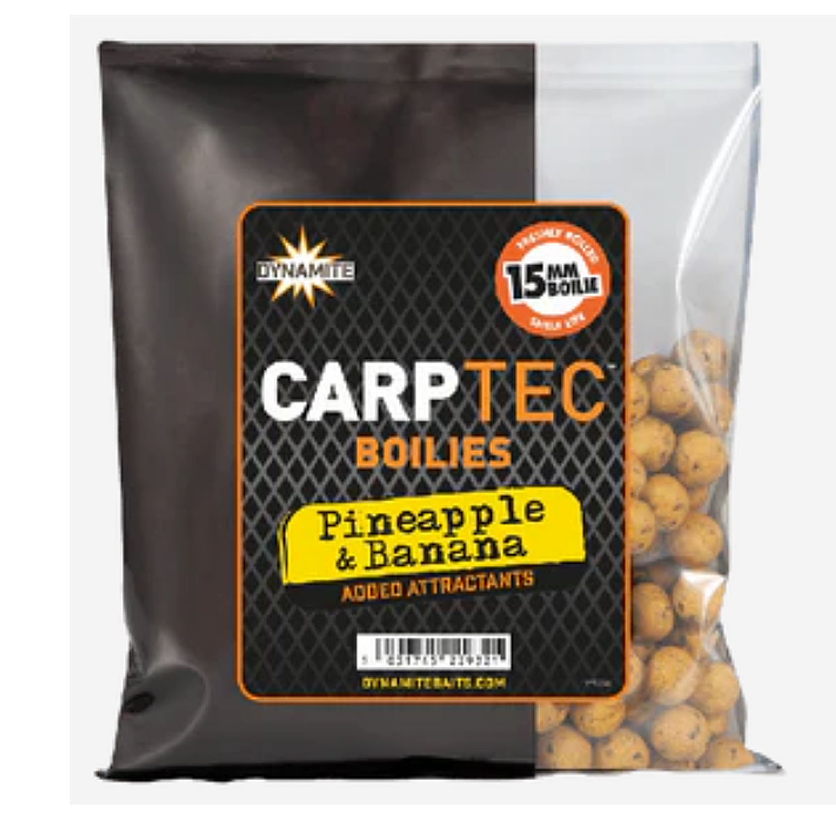 Бойлы Dynamite Baits Carp-Tec Pineapple & Banana 20mm 300g фото 7