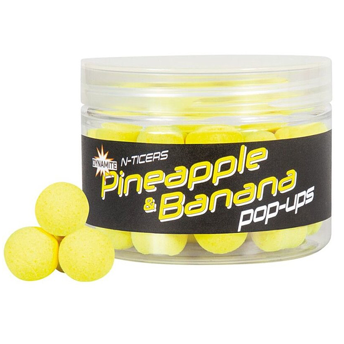 Бойли Dynamite Baits Pop-Up N-Ticers Pineapple & Banana 15mm