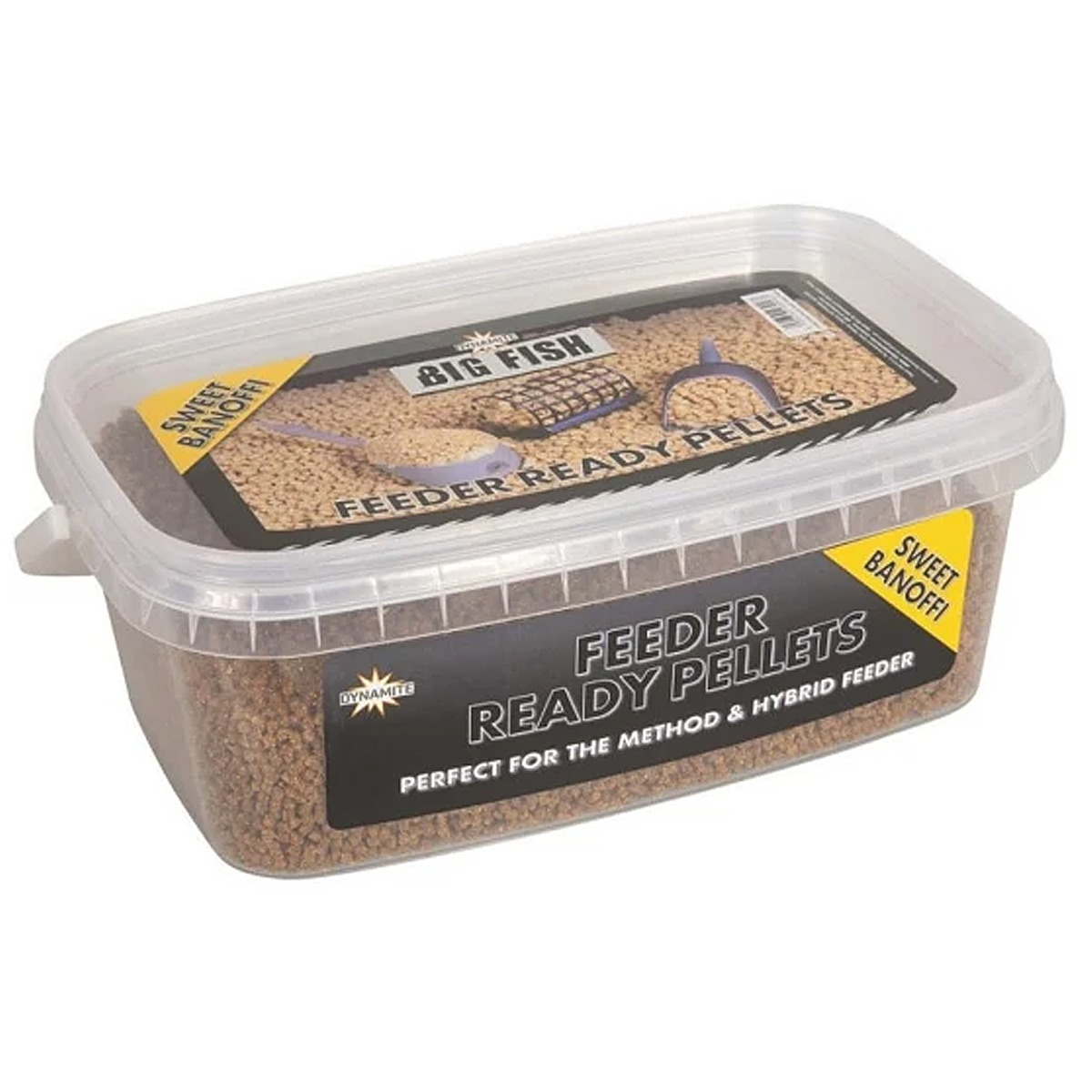 Пеллетс Dynamite Baits Big Fish Feeder Ready Sweet Banoffi 2mm 1.2kg