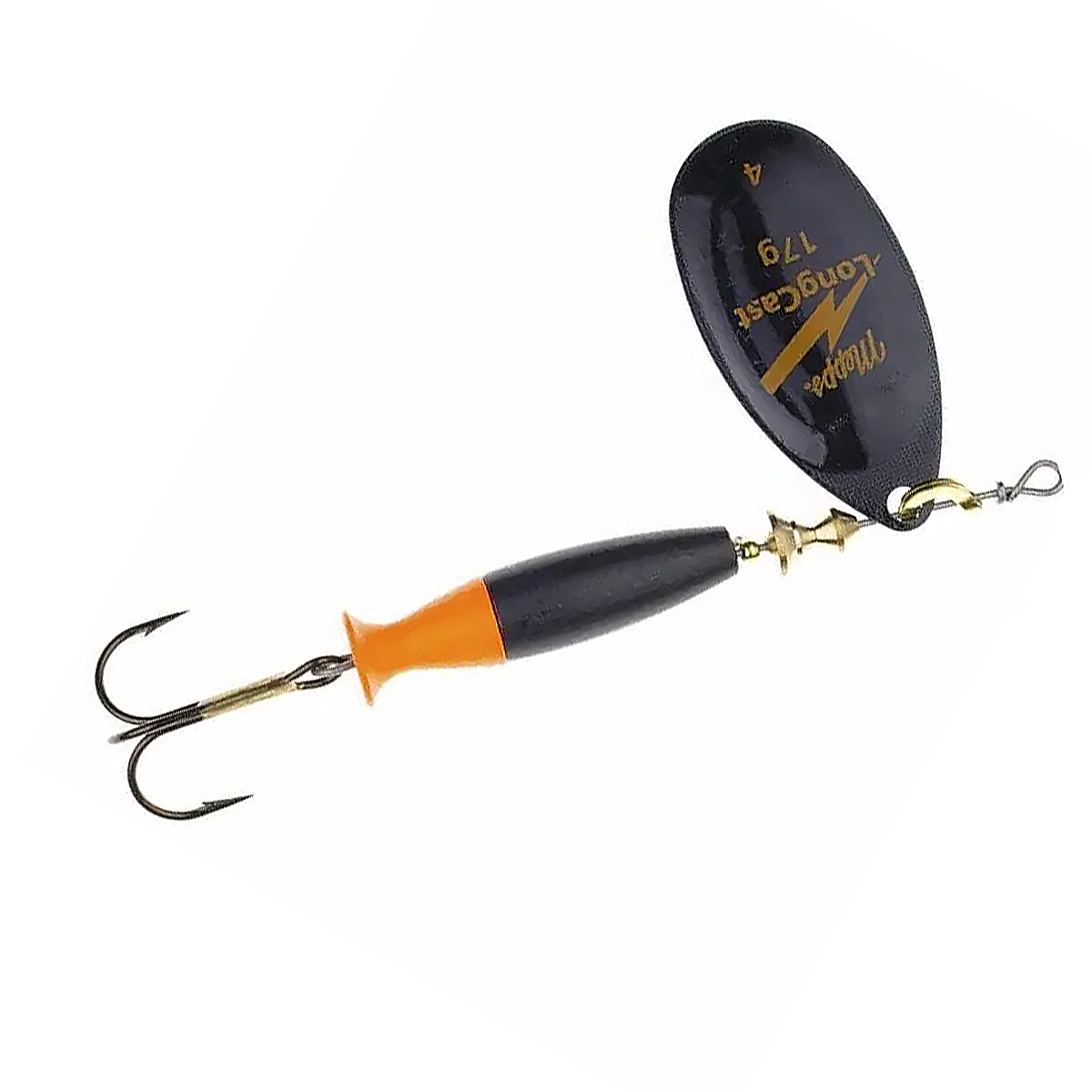 Блешня Mepps Aglia LongCast №4 czarna_black 17g