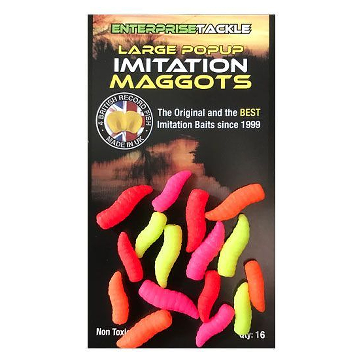 Штучний опариш Enterprise Tackle Pop-Up Fluoro Mixed 20pc