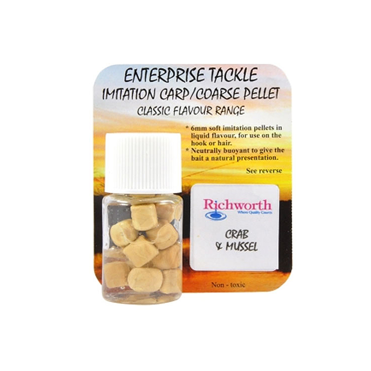 Пелетс Enterprise Tackle Richworth Crab & Mussel 6mm