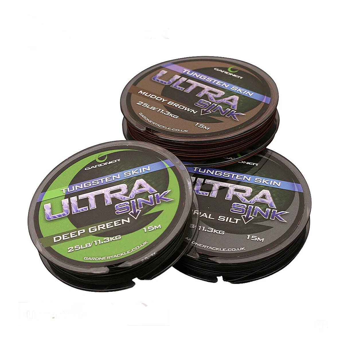 Поводочный материал Gardner Ultra Sink 25lb 11.3kg Silt