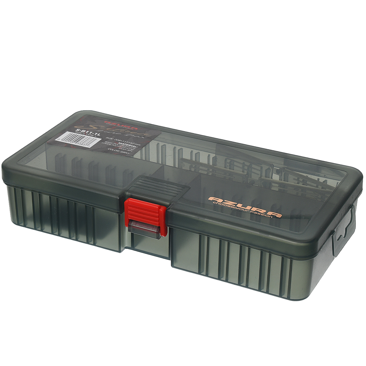 Коробка Azura Safina Lure Box  #11 TYPE-1 L 208x111x42mm