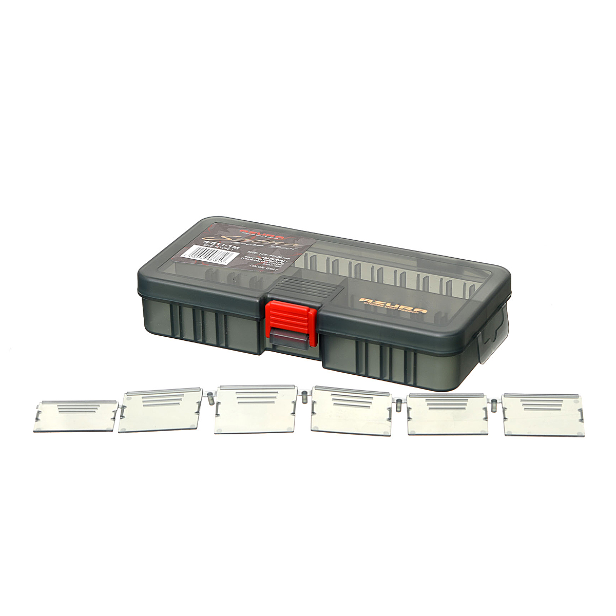Коробка Azura Safina Lure Box #11 TYPE-1 M 178x94x32mm