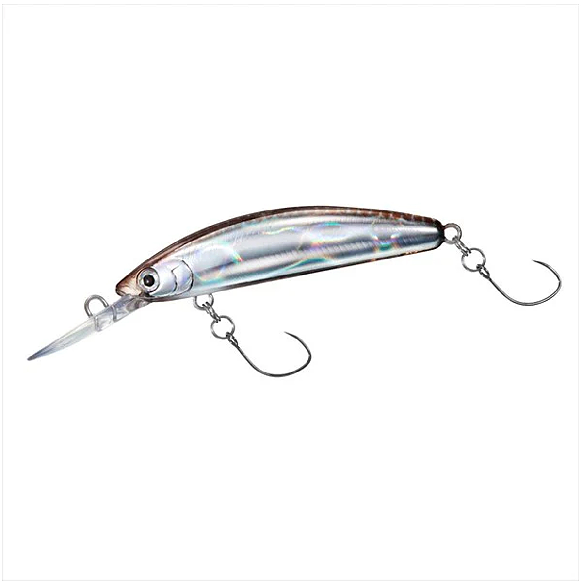 Воблер Daiwa Presso Double Clutch 48F 48mm 2.5g #Hologram  Wakasagi