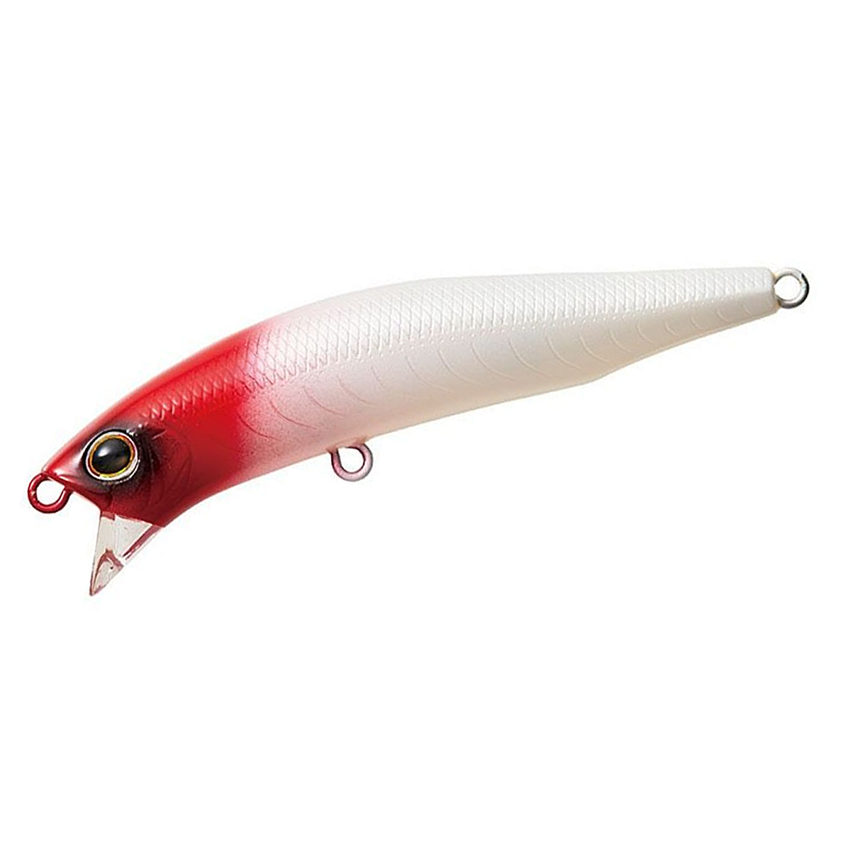 Воблер Daiwa Morethan Crosswake 75F-SSR 75mm 8g #Pearl Red Head
