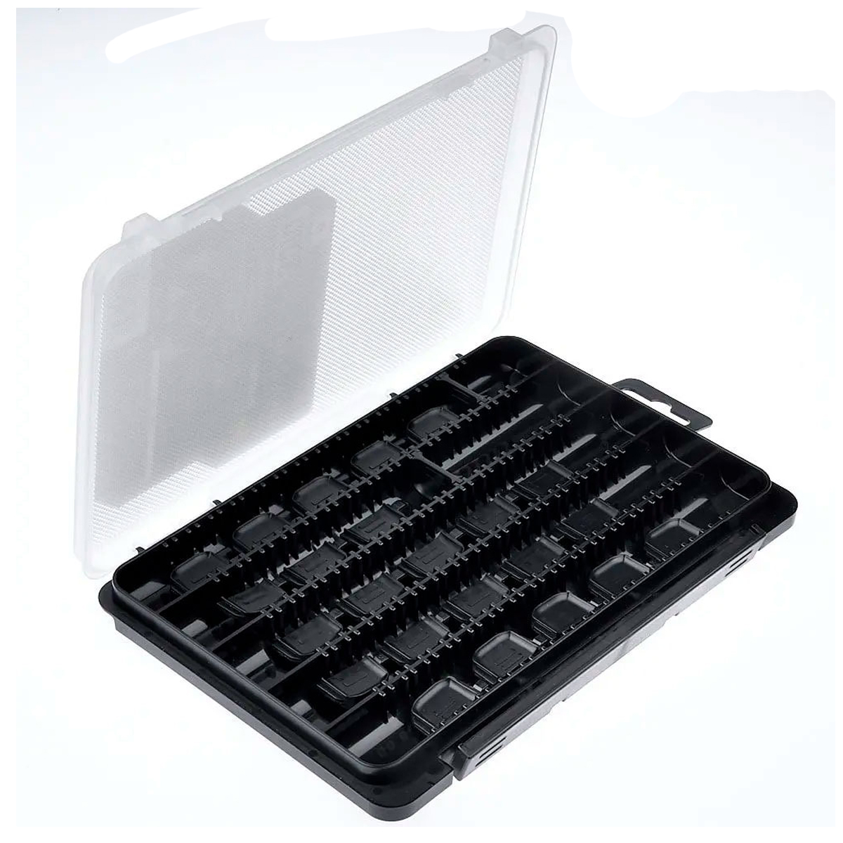 Коробка Meiho Light Game Case 3010 205x145x18mm black фото 3