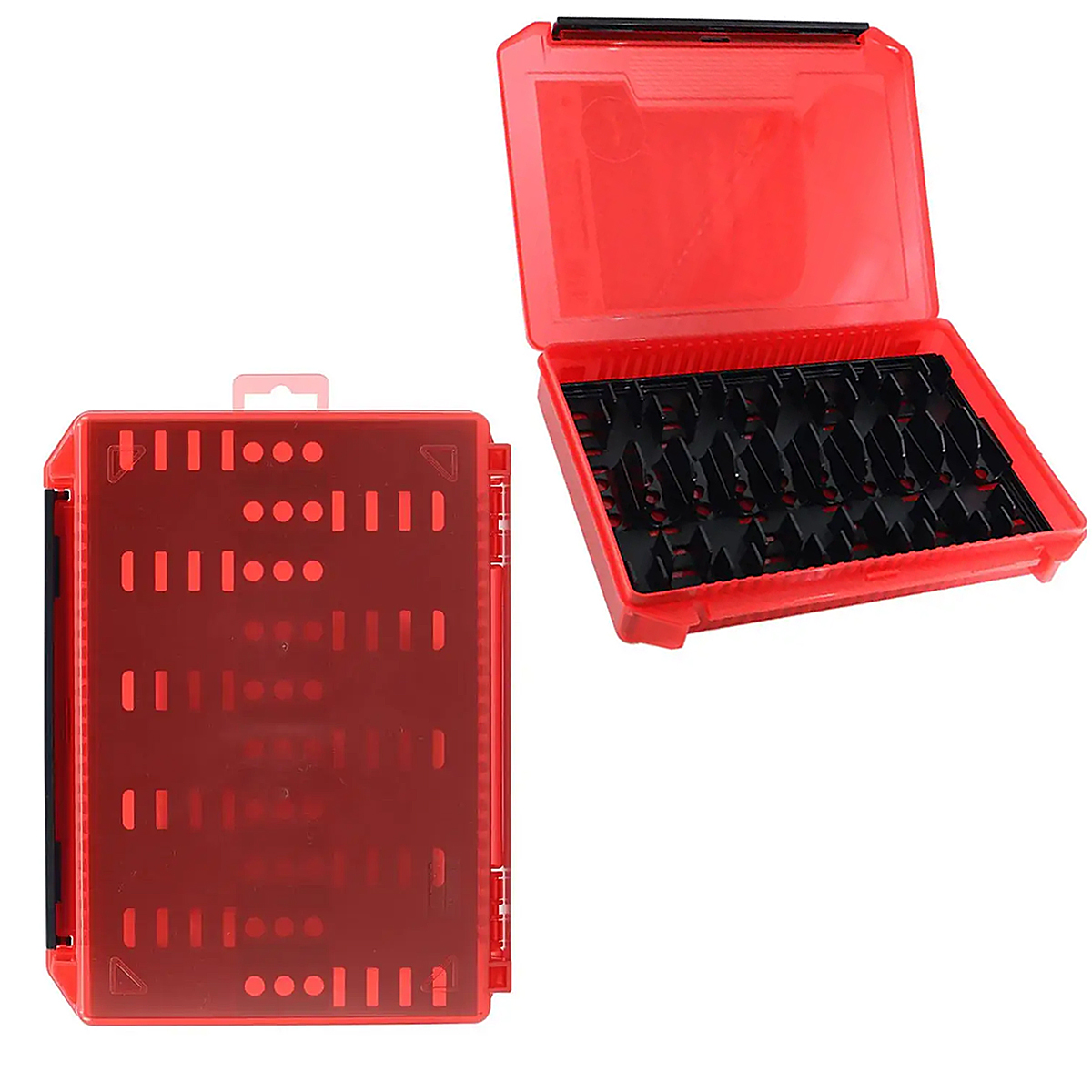 Коробка Meiho Takoegi Case L 225x190x40mm red