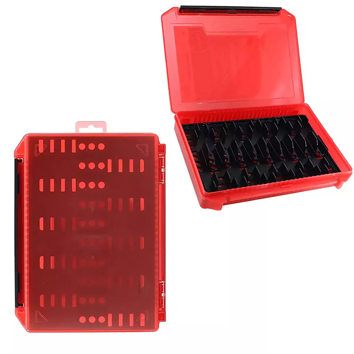 Коробка Meiho Takoegi Case L 225x190x40mm red фото 2