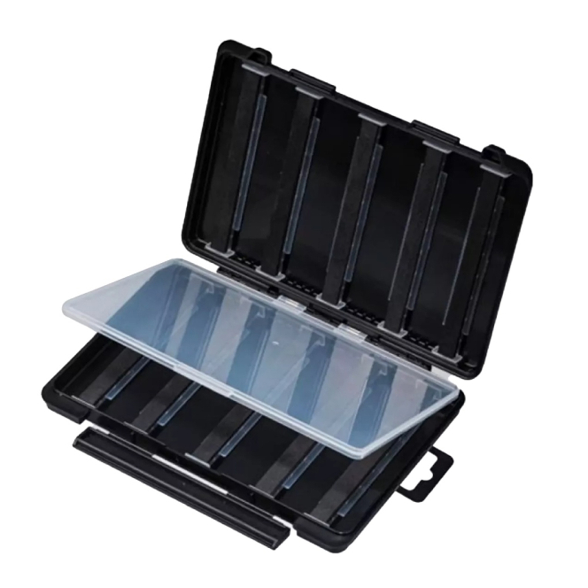 Коробка Meiho Free Board Case 3010A 205x145x25mm black фото 3