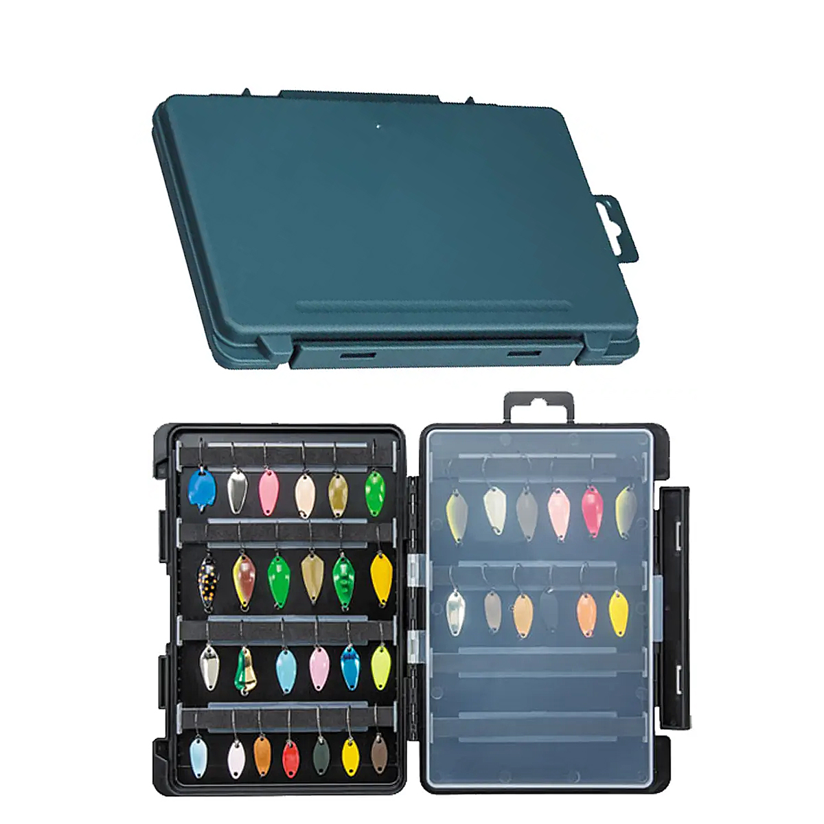 Коробка Meiho Free Board Case 3010A 205x145x25mm green