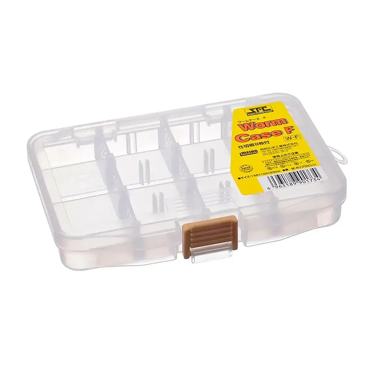 Коробка Meiho Worm Case F (W-F) 146х103х23 clear